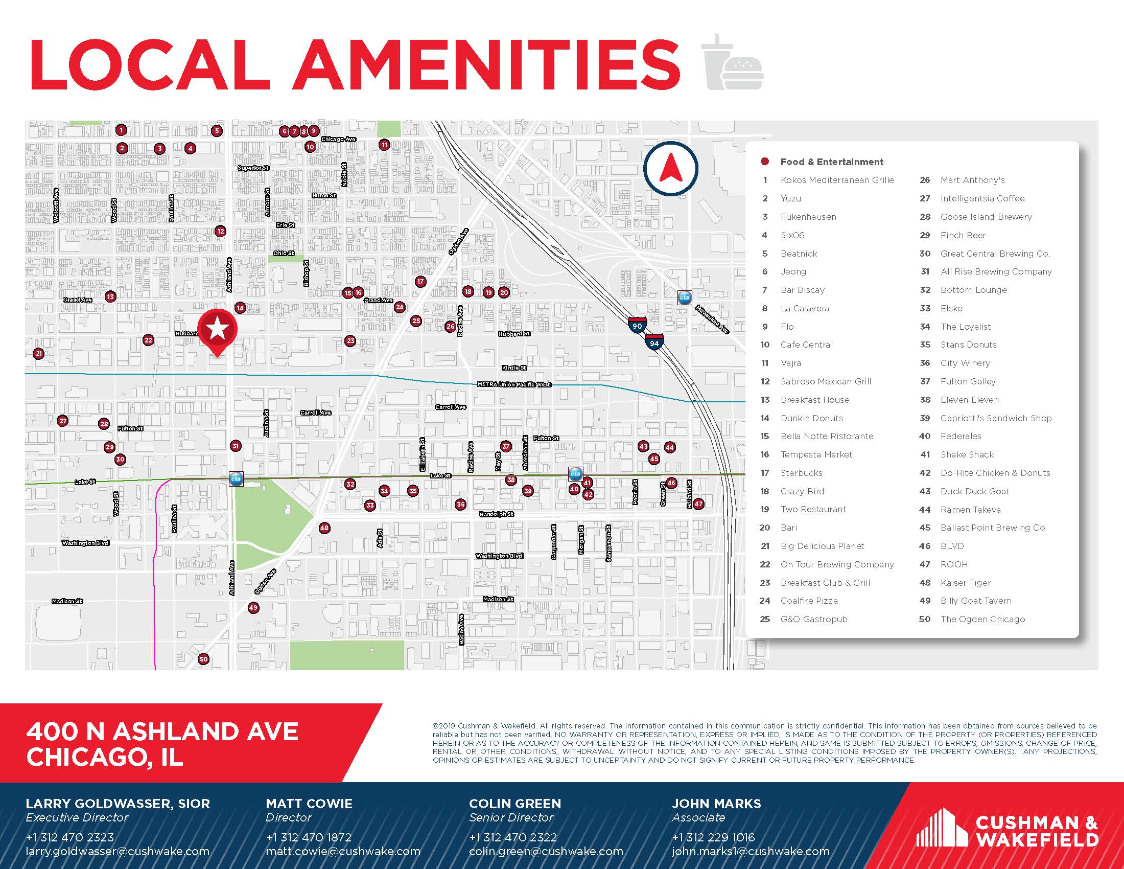 property map page 400 N Ashland ML Realty Partners