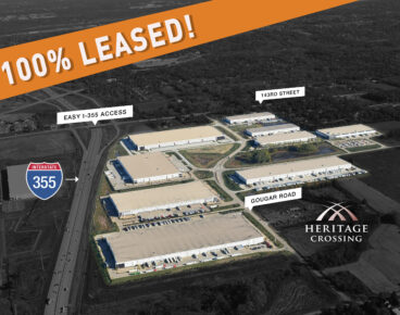 ML Realty Partners’ 2.5 Million Square Foot Business Park Development, Heritage Crossing, Now 100% Occupied