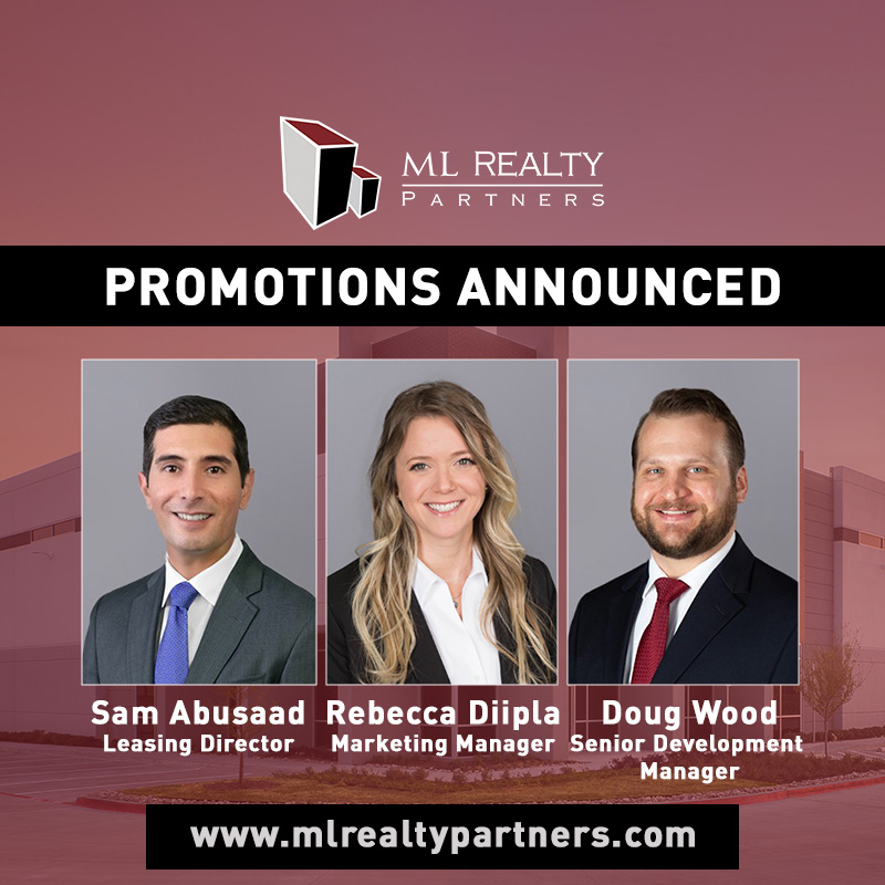 ML Realty Partners Announces Three Promotions ML Realty Partners