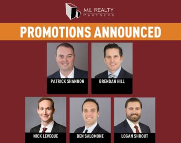 Five New Promotions at ML Realty Partners