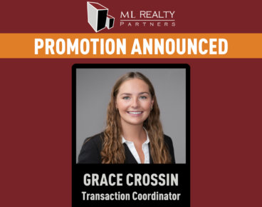 Crossin Promoted at ML Realty Partners